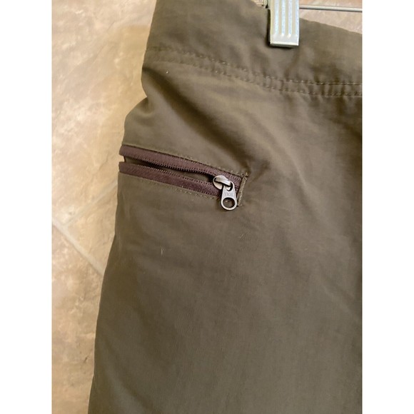The North Face Mens 32 Green Nylon Paramount Trail Chino Shorts Adjustable Waist - Picture 8 of 15